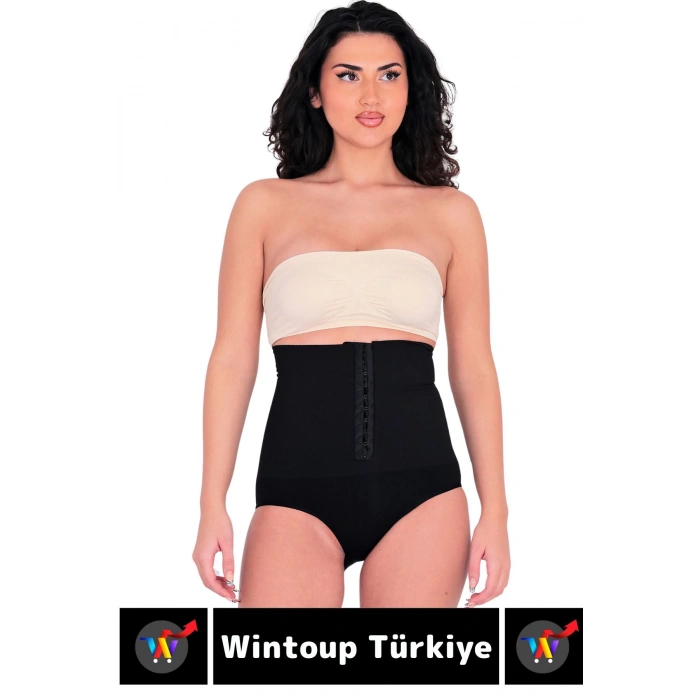Özel Üretim Vücut Şekillendirici Beden Küçülten Toparlayıcı Ağraflı Yüksek Bel Slip Korse