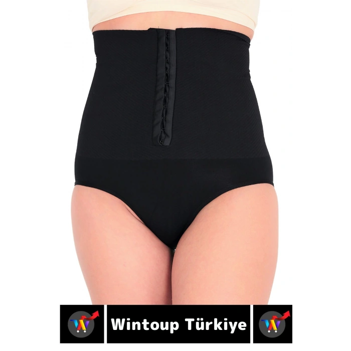 Özel Üretim Vücut Şekillendirici Beden Küçülten Toparlayıcı Ağraflı Yüksek Bel Slip Korse