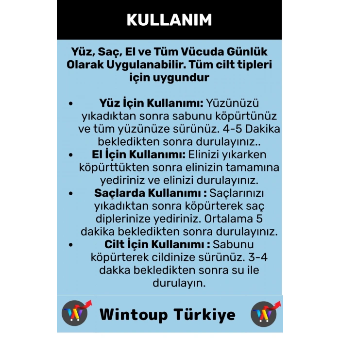Özel Üretim Doğal Güzel Kokulu İzi Oluşumu Önleyici Organik Mavi Anemon Sabunu 10 Adet