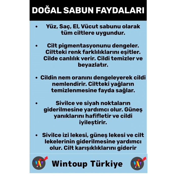 Özel Üretim Doğal Güzel Kokulu İzi Oluşumu Önleyici Organik Mavi Anemon Sabunu 2 Adet