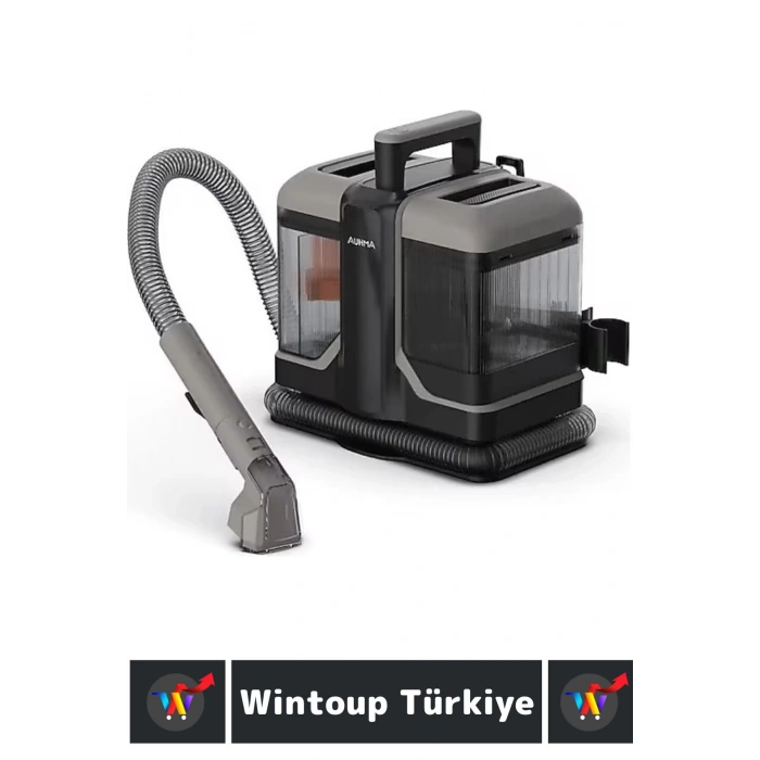 450 Watt Motor Halı Kilim Koltuk Oto Döşeme Yıkama Temiz Kirli Su Hazneli 2 Başlıklı Yıkama Makinesi