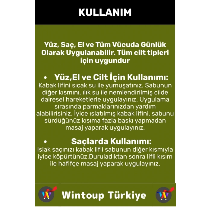 Özel Üretim Masaj Etkili Nemlendirici Kuruluk Giderici Doğal Kabak Lifli Zeytinyağı Sabunu 2 Adet