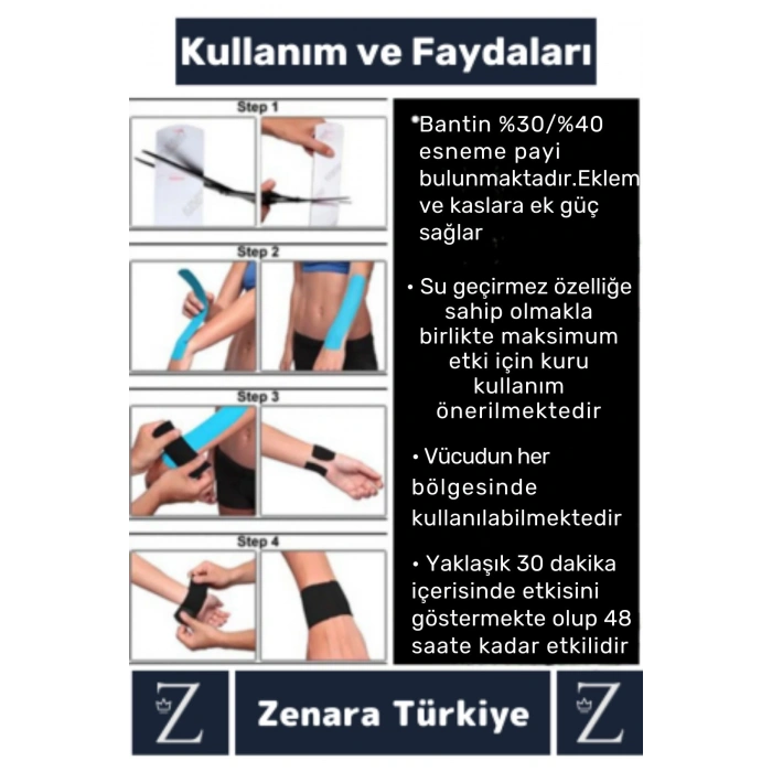 Premium Hızlı Uzun Süre Etkili Kas Bel Bacak Kol Boyun Sırt Omuz Karın Kalça Isı Ağrı Bandı Ten