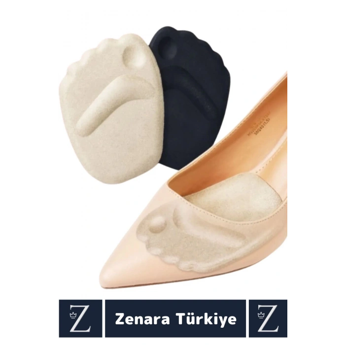 Ultra Konforlu Gündelik Kullanım Bunyon Yumuşak Pamuklu İnce Esnek Model Sünger Ayakkabı Pedi 4 Çift