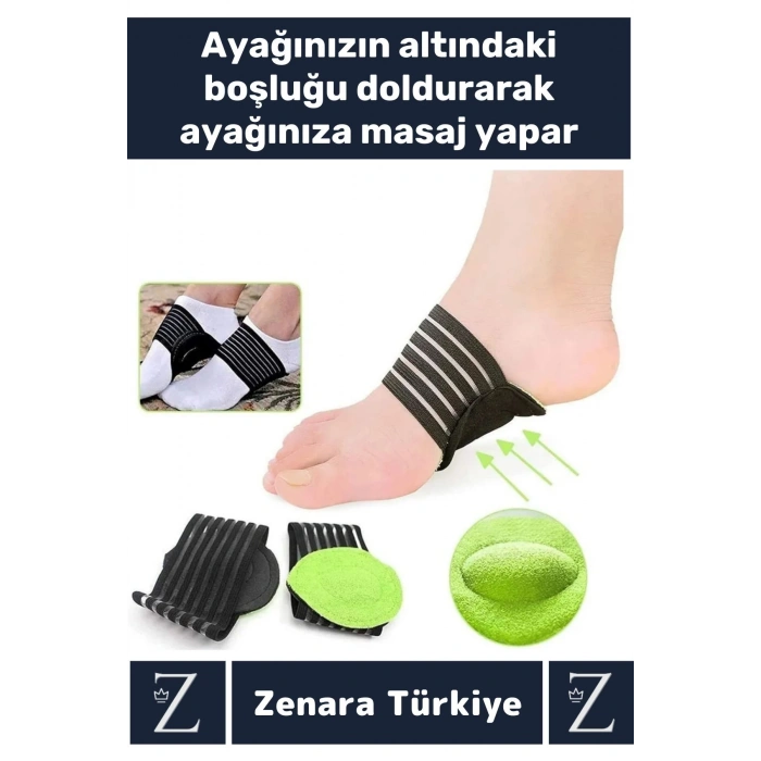 Premium Ayak Sırt İçin Masaj Etkili Yoğun İş Güvenliği Anti Stres Ayak Tabanlığı 2 Çift