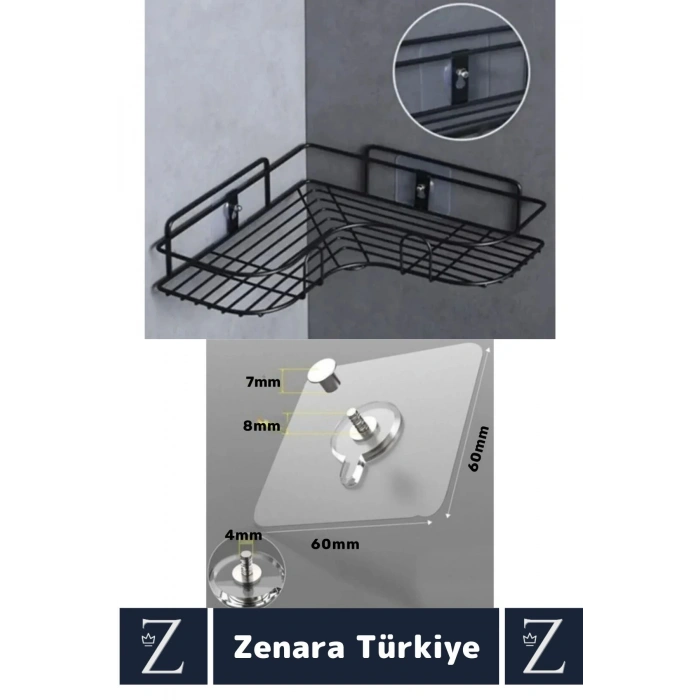 Premium Suya Neme Ekstra Dayanıklı Montajsız Banyo Mutfak Ultra Güçlü Vantuzlu Askı 10 Adet