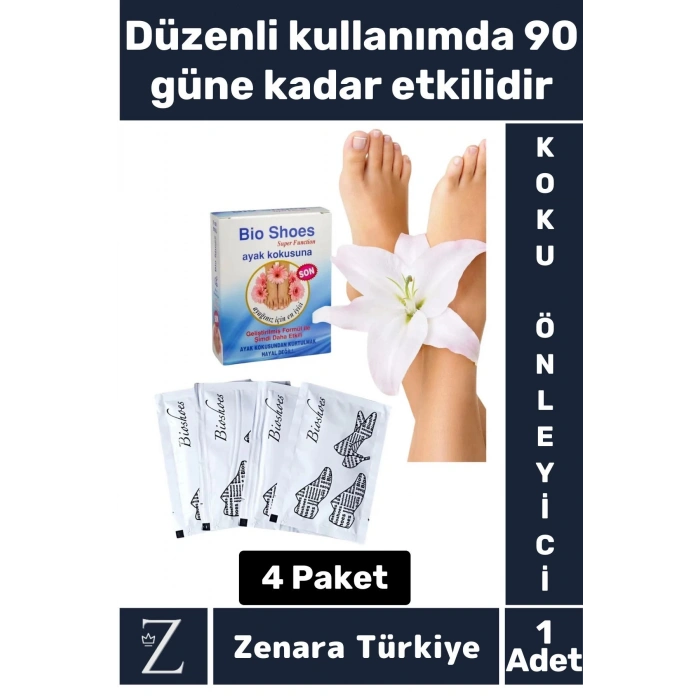 Gündelik Kullanım Kalıcı Uzun Süre Etkili Kadın Erkek Ayak Kötü Koku Önleyici Ayak Bakım Tozu 1 Adet