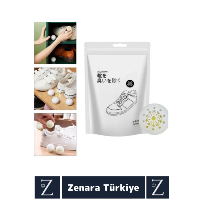 Premium Çevre Dostu Uzun Süreli Etkili Ferah Koku Spor Bot Ayakkabı Kötü Koku Giderici Top 30 Adet