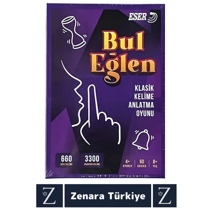 Premium Eğlenceli Kelime Bilgisi Ekip Uyumu İletişim Becerisi Gelişimi Arkadaş Grup Oyunu BUL EĞLEN