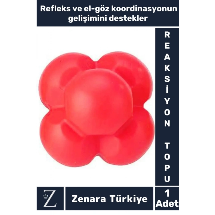 Premium Futbol Basketbol Boks Refleks Çeviklik Koordinasyon Geliştirici Antrenman REAKSİYON TOPU