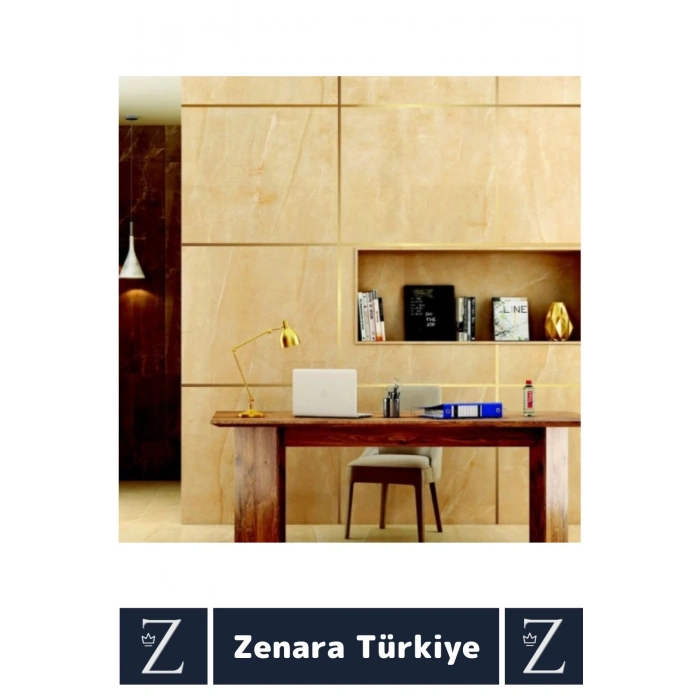 Premium Kendinden Yapışkanlı Su Geçirmez Fayans Arası GOLD Şerit Derz Bant 1 Cm X 50 Metre 10 Adet