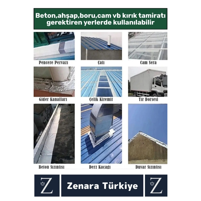 Ultra Güçlü Suya Neme Dayanıklı Çok Amaçlı Onarım Tamir İzolasyon Bantı Yeşil 48 Mmx10 Mt 10 Adet