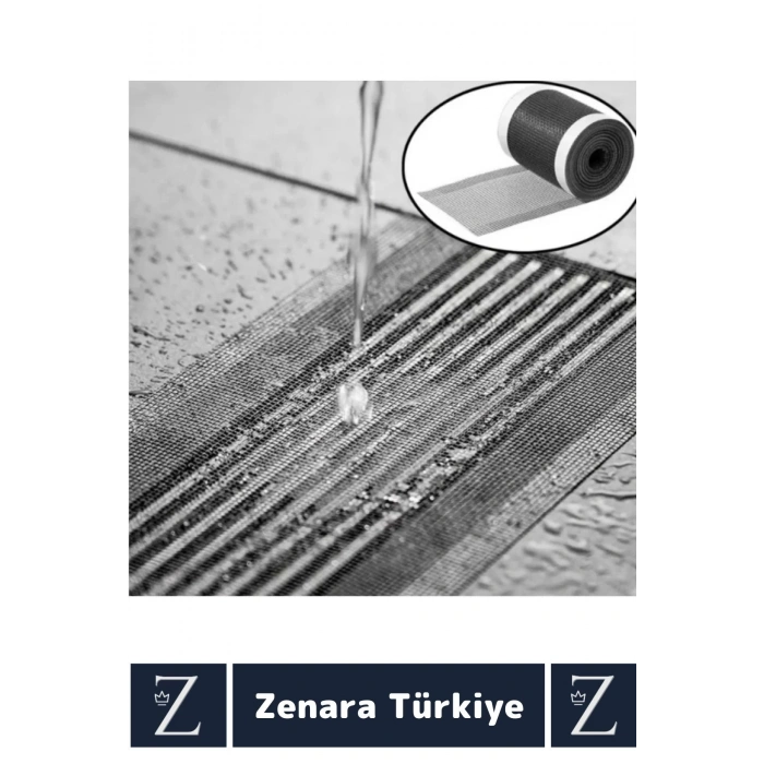 Suya Dayanıklı 0.55 Mm Delikli Sineklik Tamir Kiti Gider Süzgeci Saç Kıl Ayırıcı 12 CmX4 Metre 2Adet