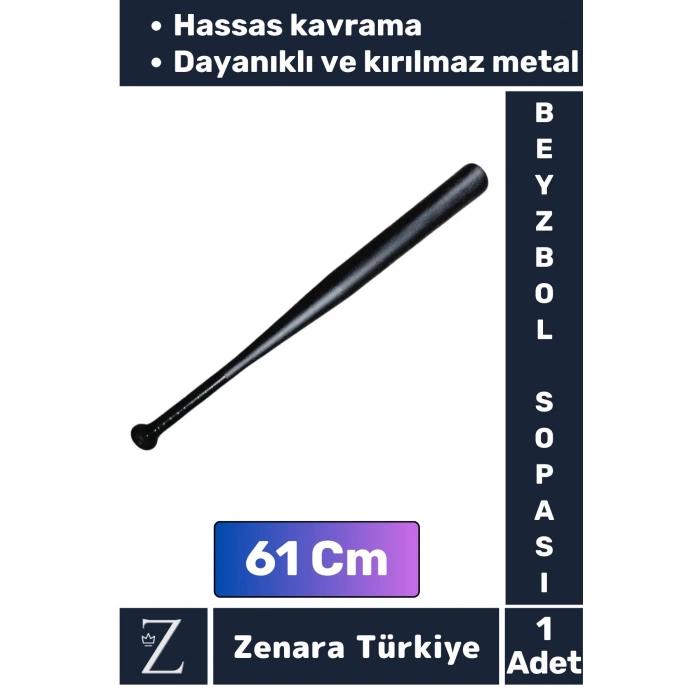 Premium Yüksek Kaliteli Kırılmaz Hassas Kavrama Kabiliyeti Metal Baseboll Beyzbol Sopası 61 Cm