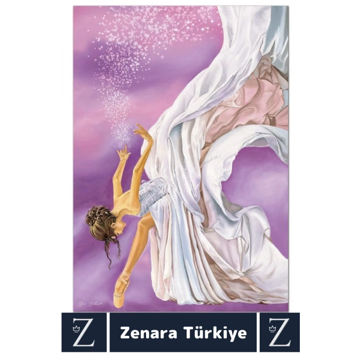 Premium Eğlenceli Eğitici Görsel Algı Problem Çözme Becerisi PUZZLE 1000 Parça YILDIZ TOPU