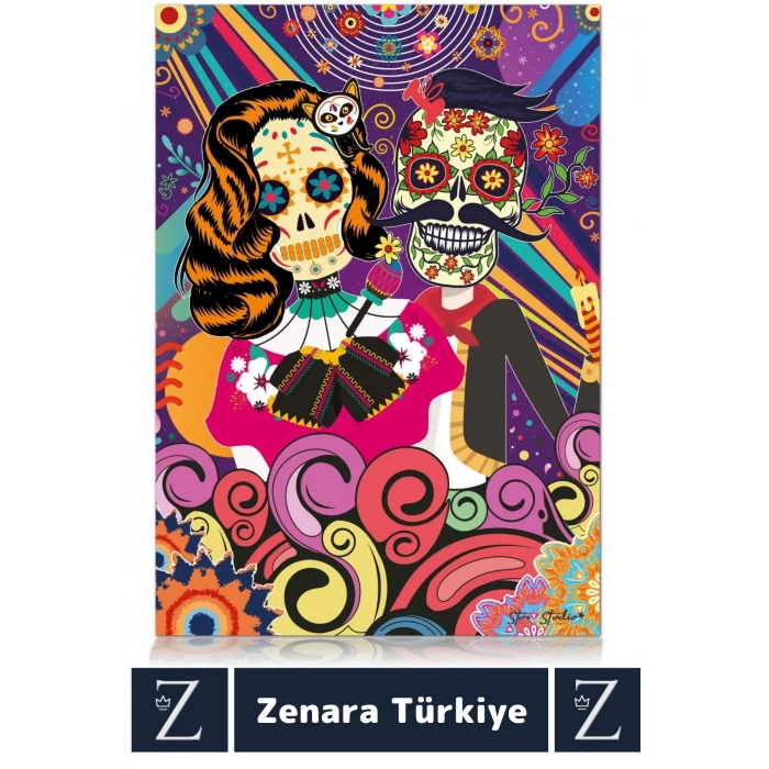 Premium Eğlenceli Eğitici Görsel Algı Problem Çözme Becerisi PUZZLE 1000 Parça MÜKEMMEL AŞK