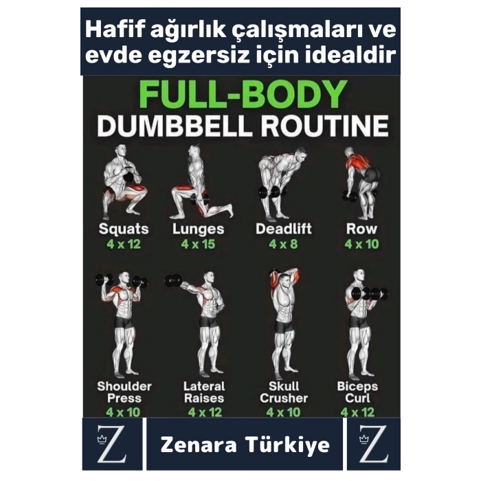 Premium Yüksek Kalite Sert Plastik Egzersiz Pilates Isınma Ev Hafif Ağırlık Antrenman 2X2 Kg Dambıl