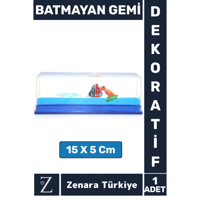 Premium Yüksek Kaliteli Dayanıklı Hediyelik Denizcilik Koleksiyon Dekoratif Çok Şık BATMAYAN GEMİ