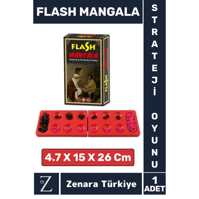 Premium Eğlenceli Strateji Analitik Düşünme Beceri Geliştirme Masa Oyun Takımı PLASTİK FLASH MANGALA