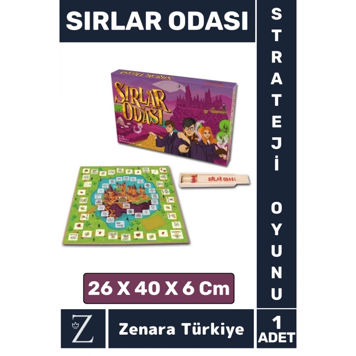 Premium Eğlenceli Eğitici Zeka Strateji Becerisi Geliştirici Aile Grup Kutu Oyun Takımı SIRLAR ODASI