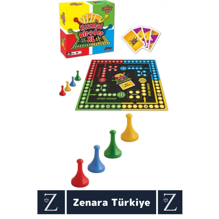 Premum Yılbaşı Eğitici Zeka Geliştirici Stratejik Nostaljik Oyun 2-4 Kişilik XL KIZMABİRADER