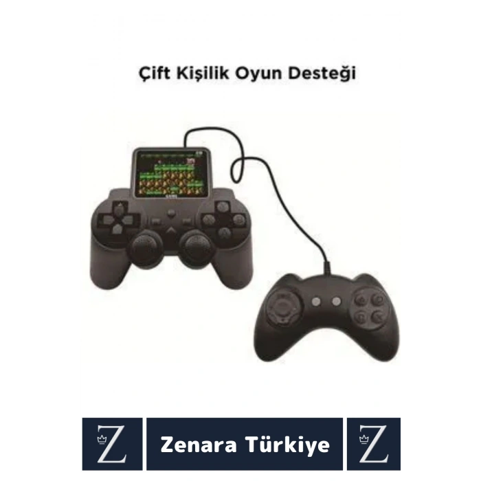 Çift Oyunculu USB Şarj Mini Uyumlu  El Atarisi Street Fighter Super Mario 520 Nostalji Oyun Gamepad