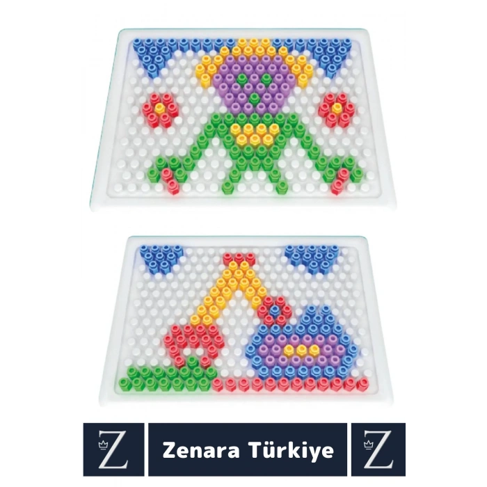 Çocuk Eğlenceli El Kol Parmak Kasları Hayalgücü Geliştiren Dikkat Beceri Oyunu 150 Boncuklu KODLAMA