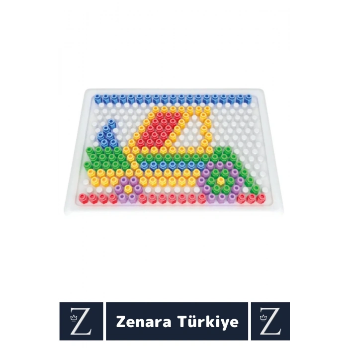 Çocuk Eğlenceli El Kol Parmak Kasları Hayalgücü Geliştiren Dikkat Beceri Oyunu 150 Boncuklu KODLAMA