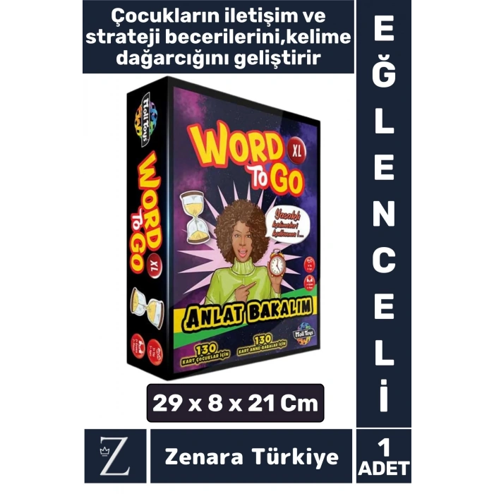 Eğitici Strateji Kelime Dağarcığı İletişim Bilgisi Çocuk Aile Grup Eğlenceli Oyun ANLAT BAKALIM