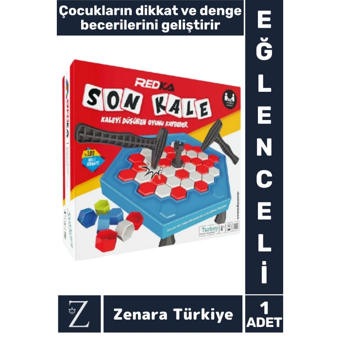 Çocuk Eğitici El Göz Koordinasyon Stratejik Beceri Dikkat Geliştiren Eğlenceli Oyun SON KALE