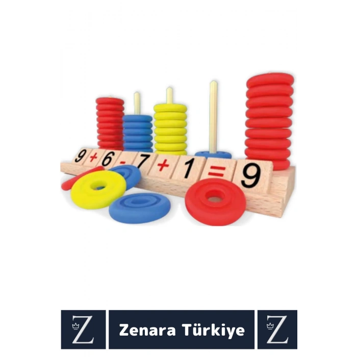 Eğitici Matematik Öğrenim Mantıklı Düşünme Motor Kasları Geliştirici Eğlenceli MATEMATİK İŞLEM OYUNU