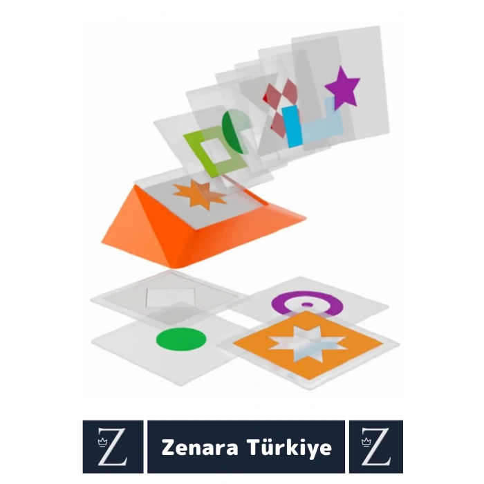 Eğitici Görsel Algı Zeka Problem Çözme Becerisi Geliştirici Eğlenceli Çocuk Oyun ŞEKLİ TAMAMLA