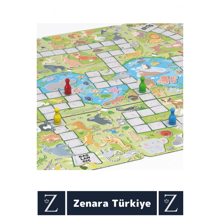 Görsel Algı Strateji Beceri Doğa Safari Orman Hayvan Bilgisi Eğitici Eğlenceli Öğretici Oyun SAFARİ