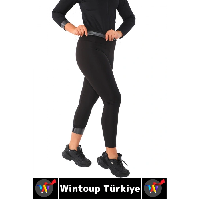 Gündelik Spor Kullanım Terleme Hızlandıran Rahat Destekleyici TERMAL SAUNA UZUN KOL TAKIM