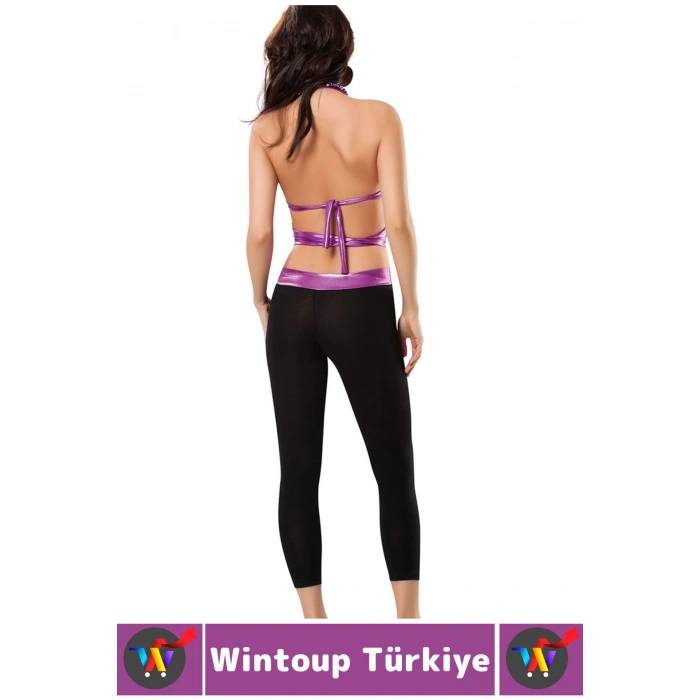 Yeni Sezon Seksi Gece Sevgili Özel Gün Hediyelik Şık Büstiyer Tayt Gecelik Fantezi Takımı