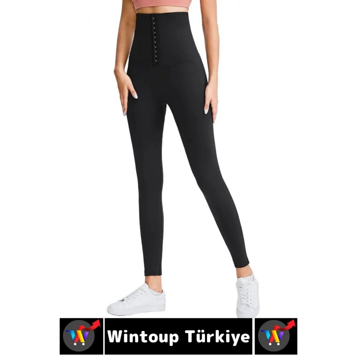 Gündelik Spor Alt Karın Bel Sıkılaştıran Güçlendiren Toparlayan Elastik Konforlu AĞRAFLI KORSE TAYT