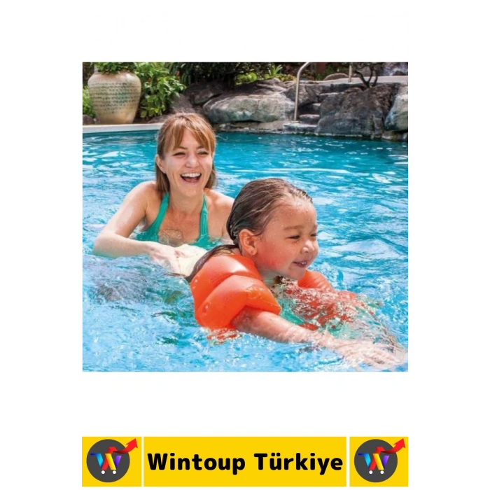 Dayanıklı Yüzme Başlangıç Öğrenme 3-6 Yaş Çift Boğumlu Havuz Yüzme ÇOCUK DENİZ KOLLUĞU