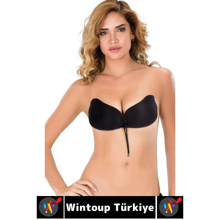 İz Bırakmaz Kaymaz Göğüs Dikleştiren Dolgun Gösteren Toparlayan Göğüs Ucu Kapatıcı Yapışkan SÜTYEN