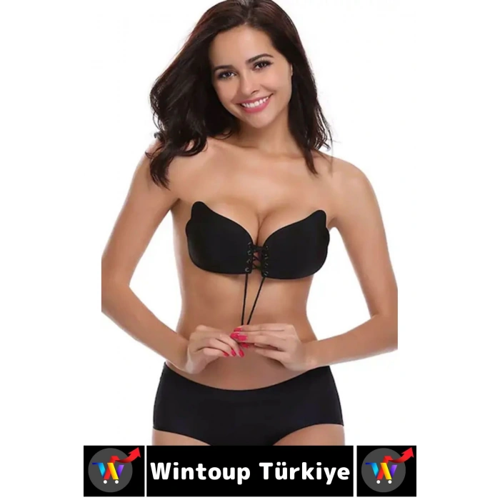 İz Bırakmaz Kaymaz Göğüs Dikleştiren Dolgun Gösteren Toparlayan Göğüs Ucu Kapatıcı Yapışkan SÜTYEN