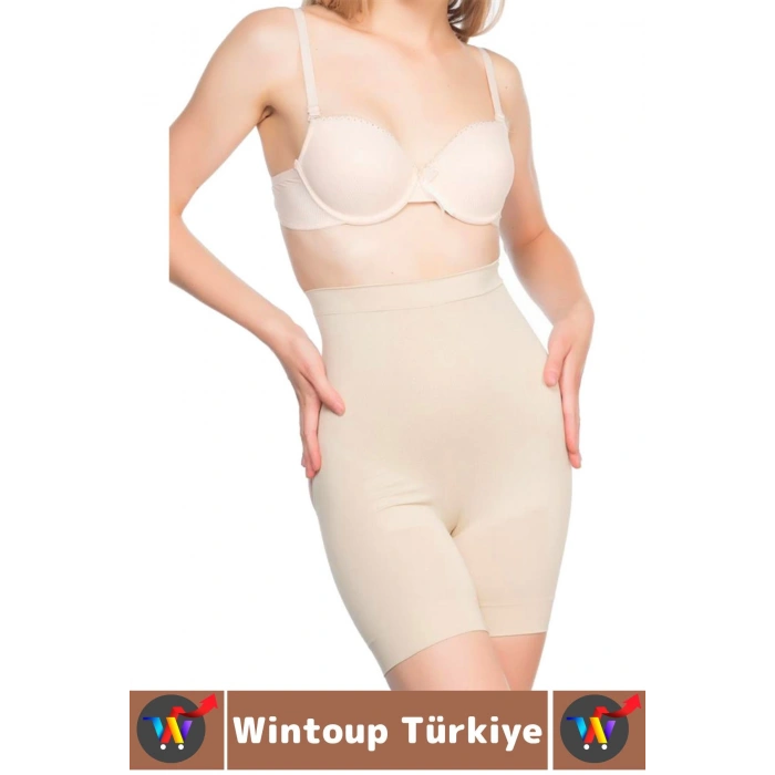 Özel Üretim Alt Karın Bel Toparlayan Sıkılaştıran Popo Şekillendiren Elastik POPO AÇIK PAÇALI KORSE