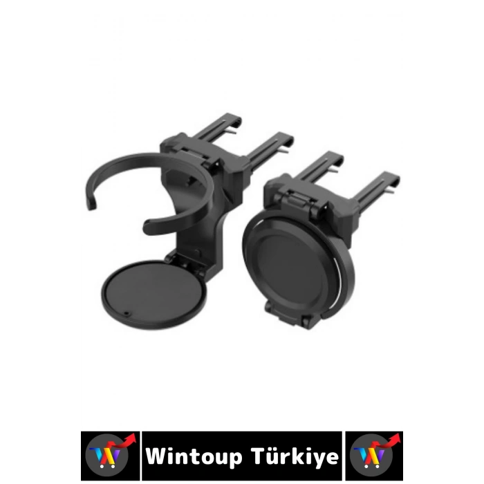 Kompakt Dayanıklı Kolay Montaj Termos Şişe Kutu İçecek Oto Araç İçi Katlanabilir Bardak Tutucu