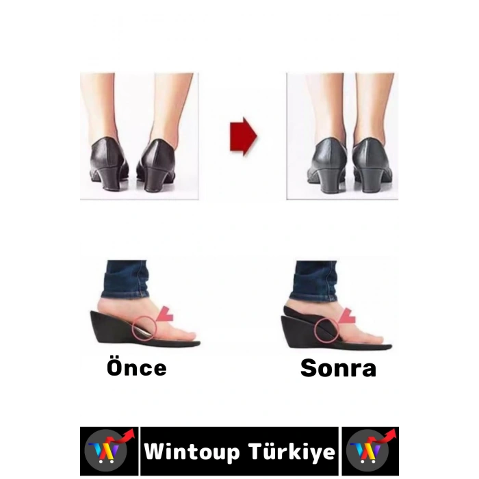 Unisex Gündelik Kullanım Konforlu Destekleyici Ayak Düz Taban Düzeltici Esnek Silikon Topuk Yastığı