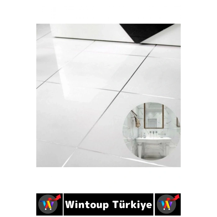 Uzun Ömürlü Kendinden Yapışkanlı Karo Zemin Fayans Derz 0.5 Cm X 50 Metre Gri Şerit Bant