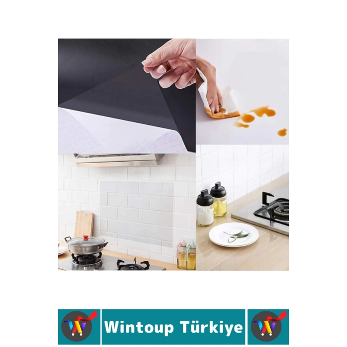 İz Bırakmaz Kolay Temizlenir Mobilya Tezgah Zemin Çizilme Önleyici Yapışkanlı Şeffaf Koruyucu Film