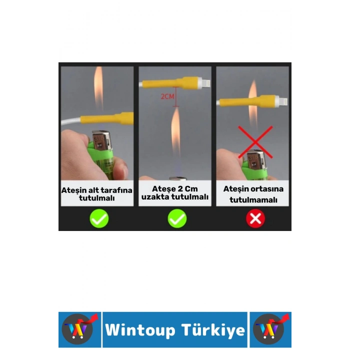 Telefon Şarj Yalıtım Koruma Isıyla Daralan Makaron Renkli Şık Kablo Koruyucu Kılıf 560 Prç Kutulu