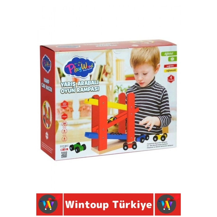 Eğlenceli Eşleştirme Koordinasyon Düşünsel Görsel Gelişim Çocuk Eğitici YARIŞ ARABALI OYUN RAMPASI