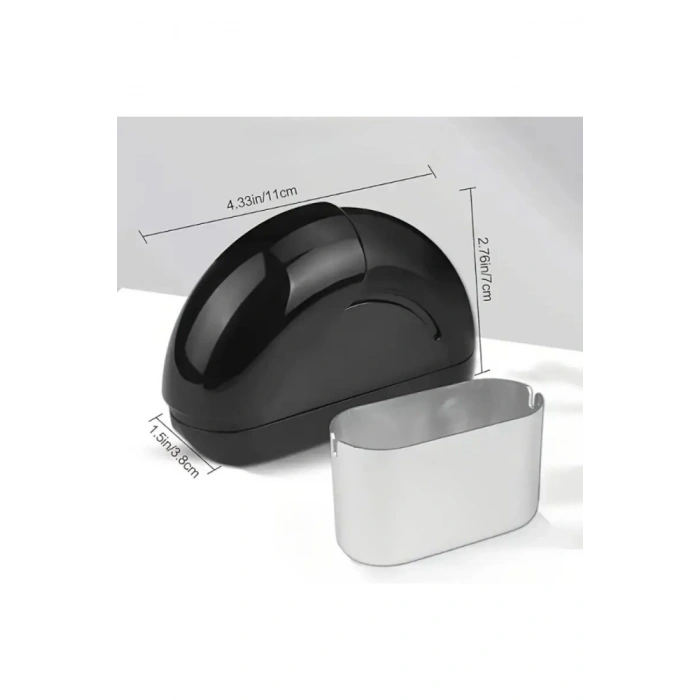 Koku Önleyici Otomatik Kapaklı Araç İçi Küllük-Isıya Dayanıklı Metal Hazne, Kol Dayamaya Uygun