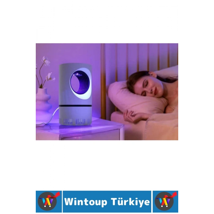 Premium Kimyasal İçermez 6 Uv Işıklı Sessiz Çalışır Gece Lambası Kullanımlı Haşere Sinek Öldürücü