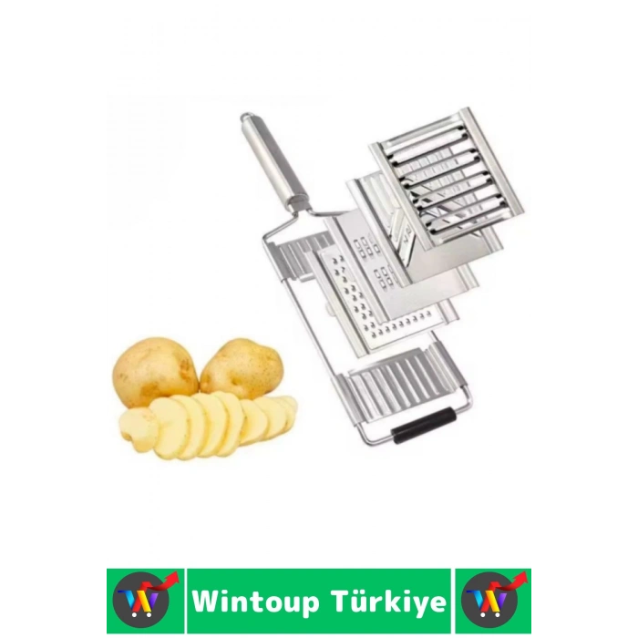 Ergonomik Kaymaz Meyve Sebze Jülyen Dilim Rendeleme Dilimleme Mutfak Değiştirilebilir 4lü El Rendesi