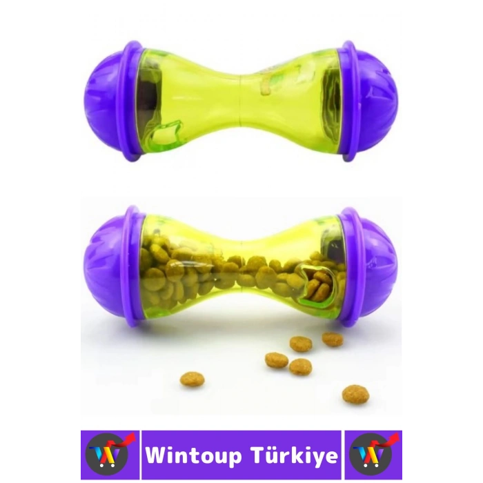 Evcil Hayvan Kedi Avlanma İçgüdüsü Geliştiren Eğlenceli İnteraktif Kedi Ödül Mamalı Oyuncak